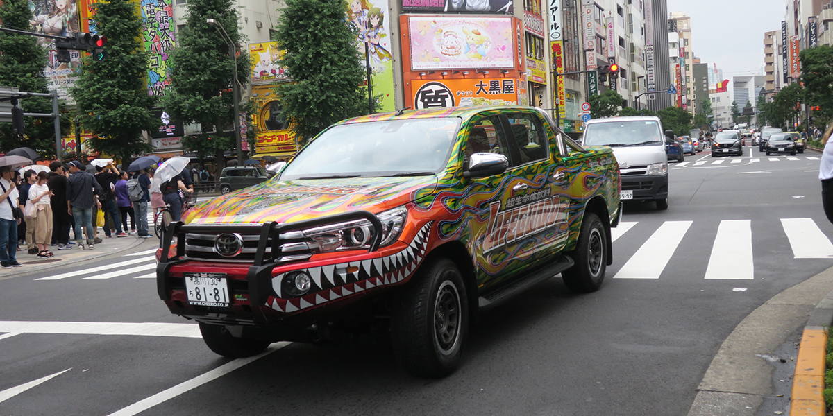 2019.7.13 ライフガードカー走行