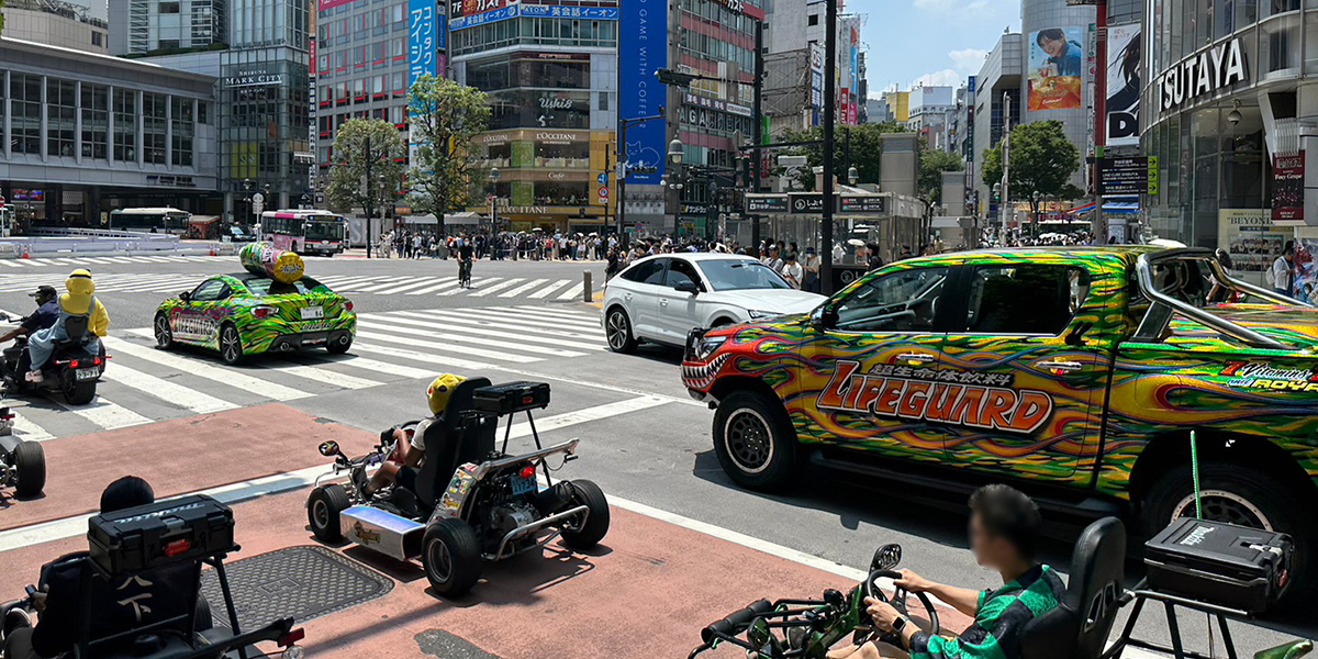 2023/6/25　ライフガードカー走行＆サンプリング