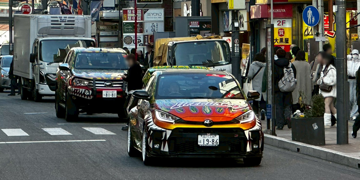 ライフガードカー走行