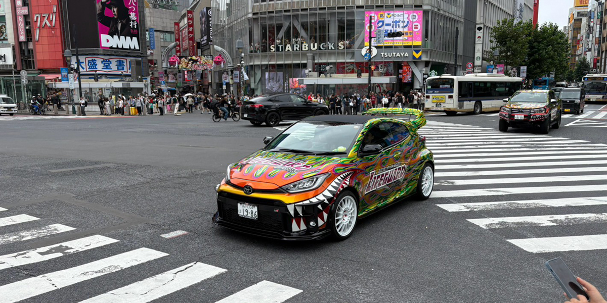 ライフガードカー走行とサンプリング